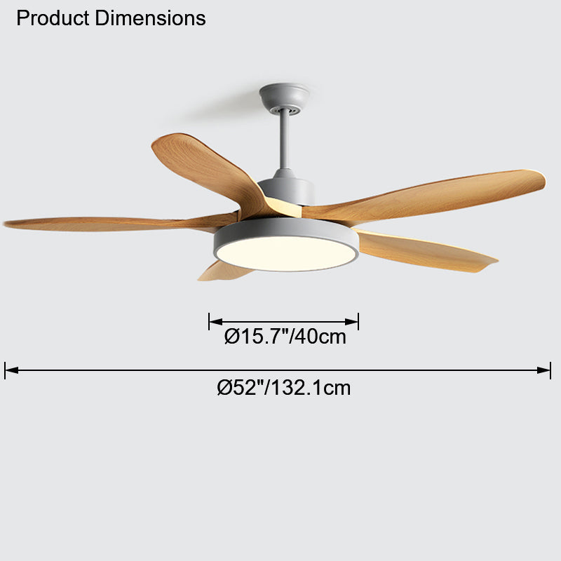WOMO Ventilateur de plafond Scandinave-WM5002