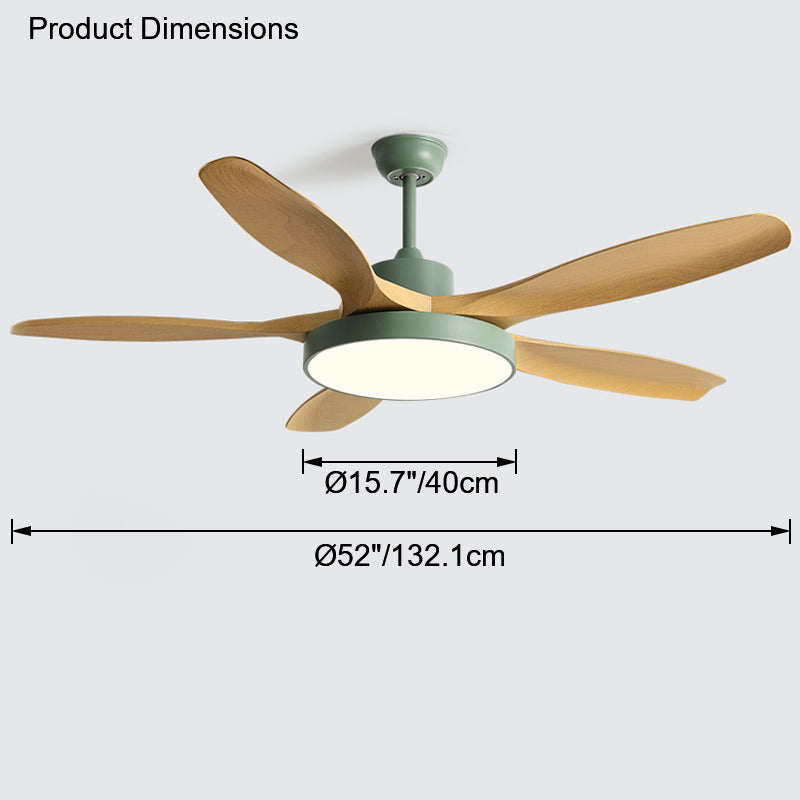 WOMO Ventilateur de plafond Scandinave-WM5002