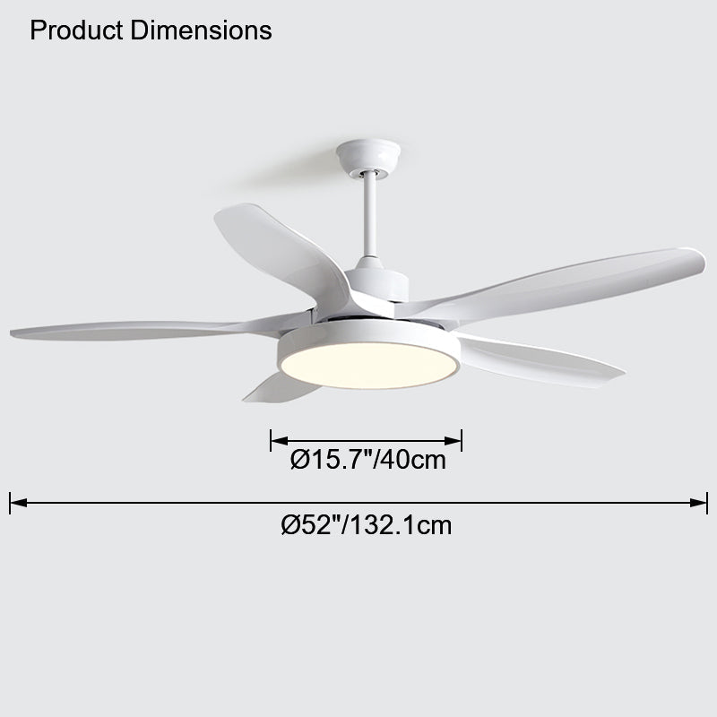 WOMO Ventilateur de plafond Scandinave-WM5002