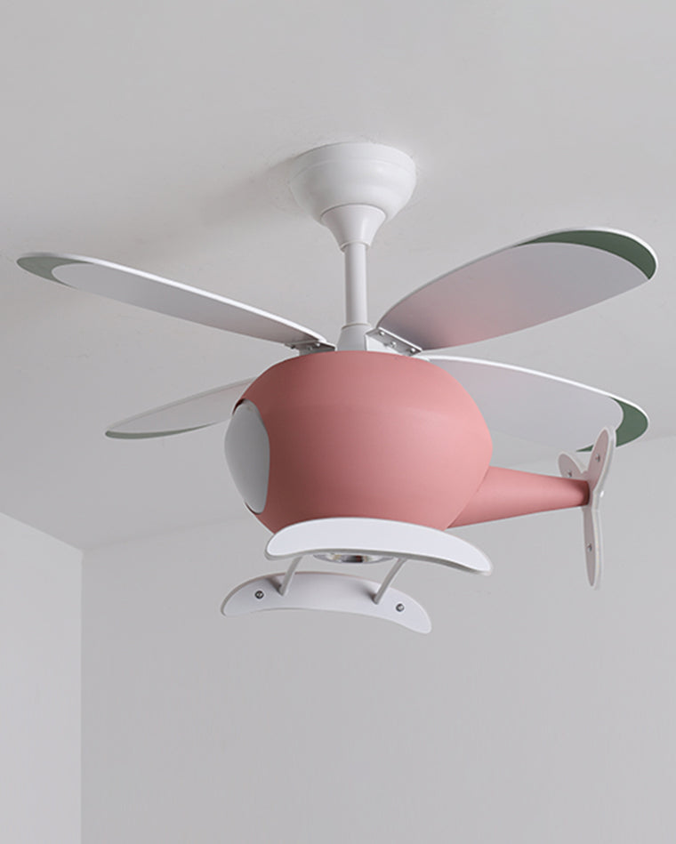 WOMO Ventilateur de plafond pour enfant Avion-WM5007