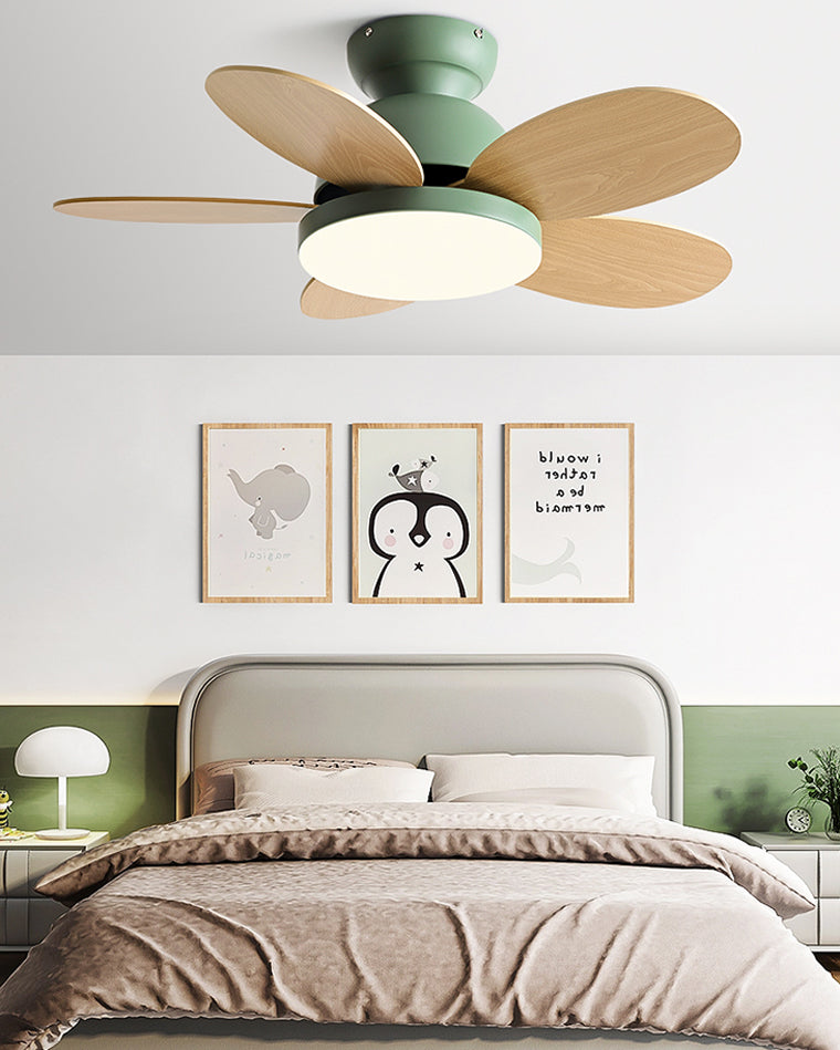 WOMO Ventilateur de plafond Multicolore-WM5004