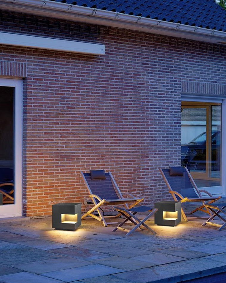 WOMO Luminaire Solaire pour Pilier - WM9178