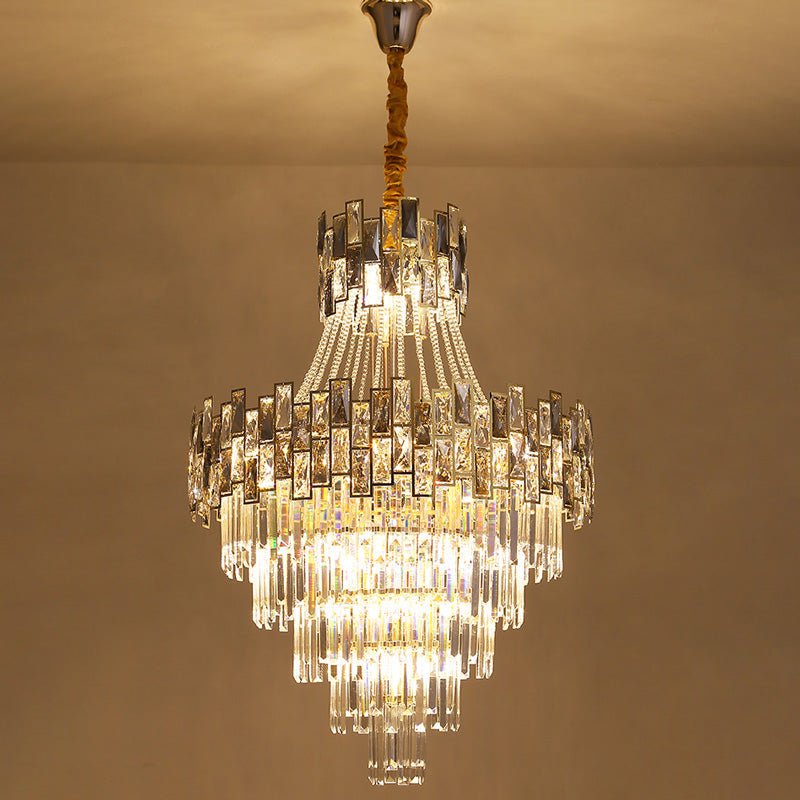 Lustre en cristal massif à plusieurs niveaux WOMO-WM2380