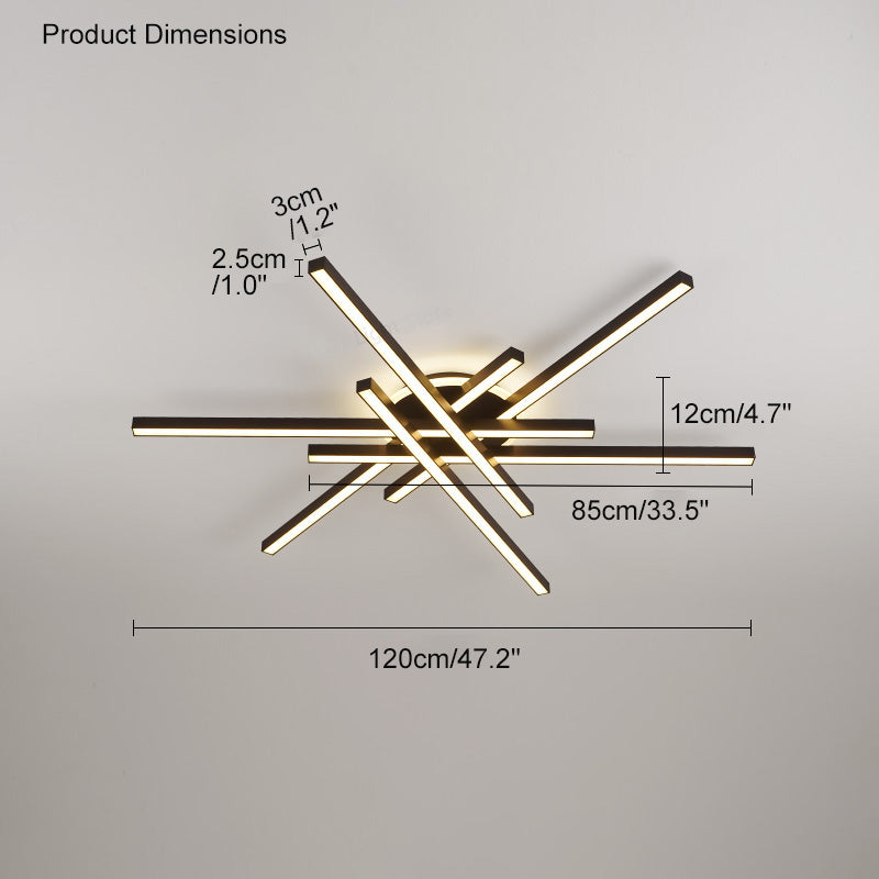 WOMO Plafonnier LED Soleil - WM1008