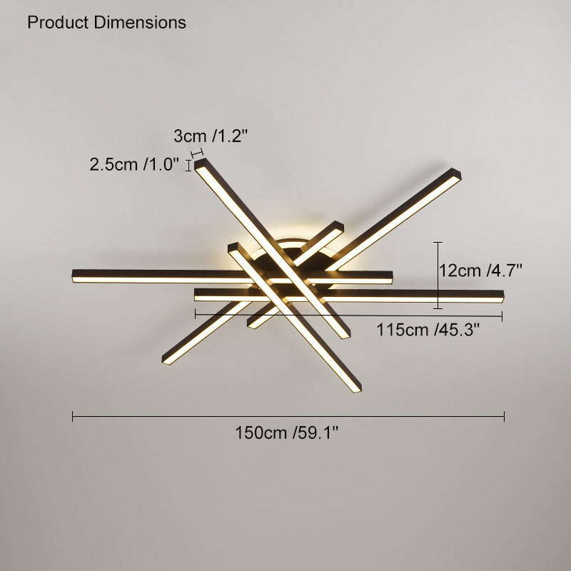 WOMO Plafonnier LED Soleil - WM1008