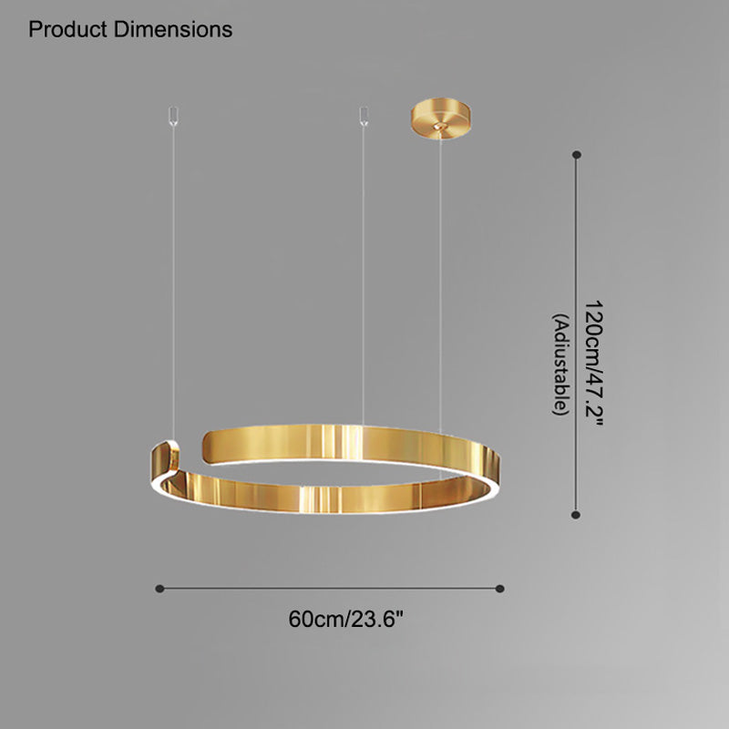 WOMO Lustre Multiple Cercle Led-WM2009