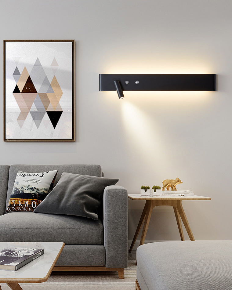 Projecteur mural linéaire WOMO avec interrupteur-WM6006