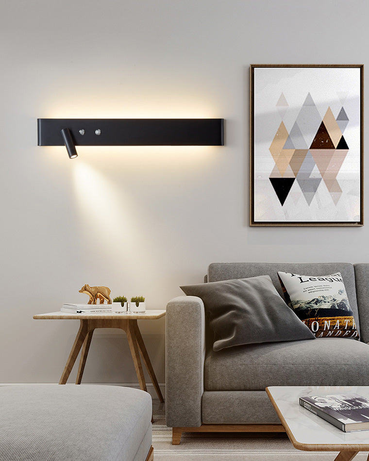 Projecteur mural linéaire WOMO avec interrupteur-WM6006