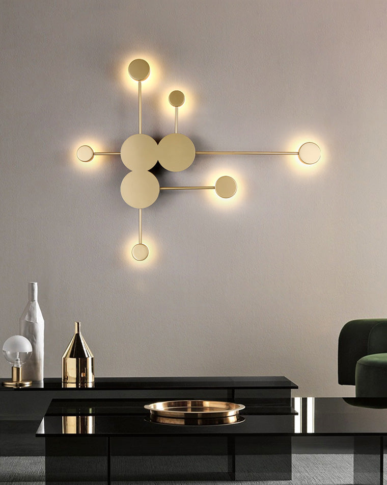 WOMO Appliques Murale Sculpturale Multi-Lumières - WM6011