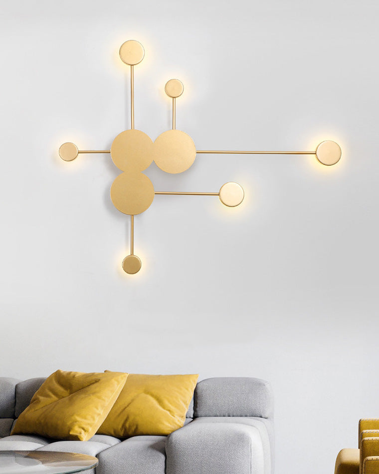 WOMO Appliques Murale Sculpturale Multi-Lumières - WM6011