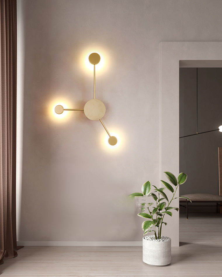 WOMO Appliques Murale Sculpturale Multi-Lumières - WM6011