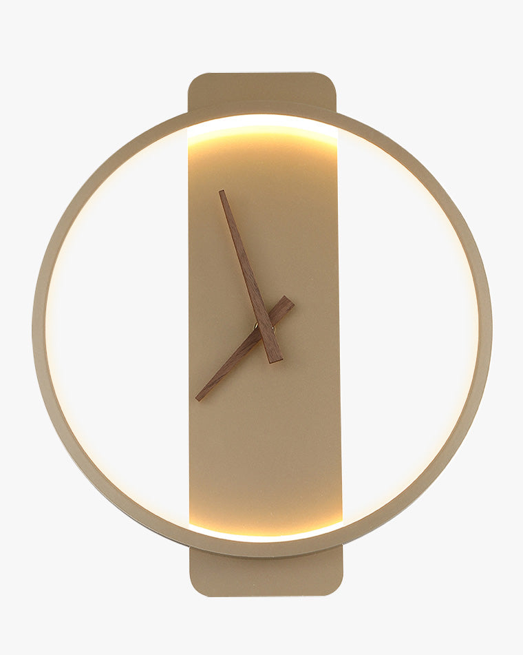 Horloge murale WOMO avec lumière LED-WM6012