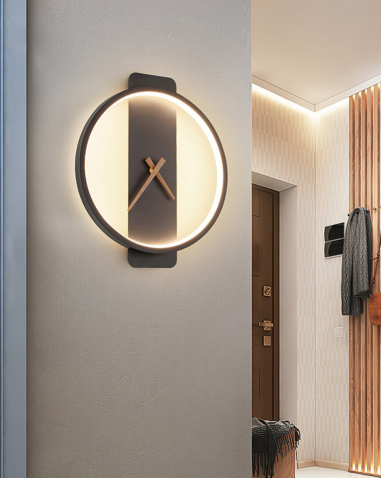 Horloge murale WOMO avec lumière LED-WM6012