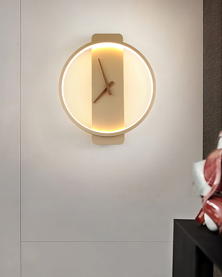 Horloge murale WOMO avec lumière LED-WM6012