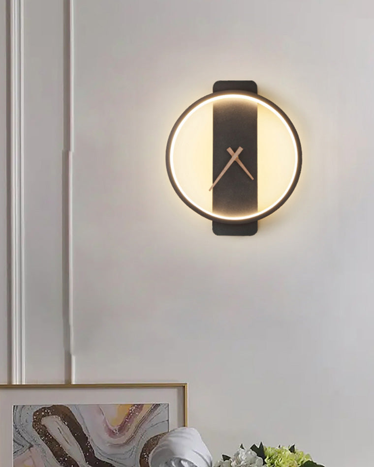 Horloge murale WOMO avec lumière LED-WM6012
