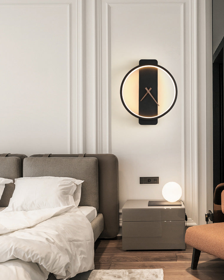 Horloge murale WOMO avec lumière LED-WM6012