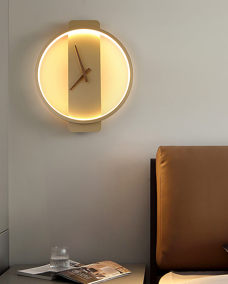 Horloge murale WOMO avec lumière LED-WM6012