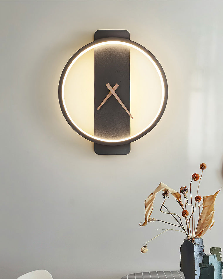 Horloge murale WOMO avec lumière LED-WM6012