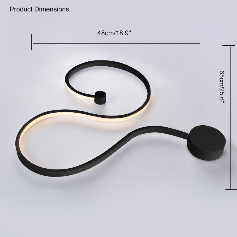 WOMO Long Snake LED Applique murale-WM6017
