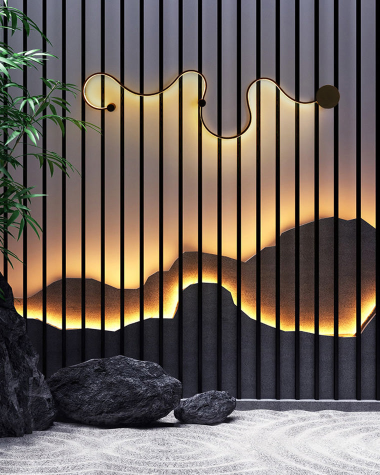 WOMO Long Snake LED Applique murale-WM6017