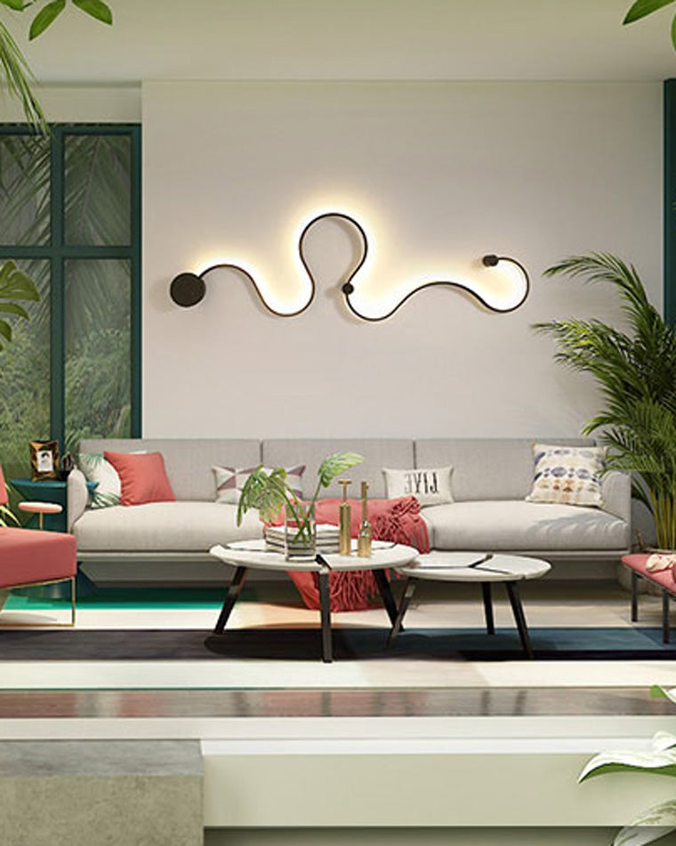 WOMO Long Snake LED Applique murale-WM6017