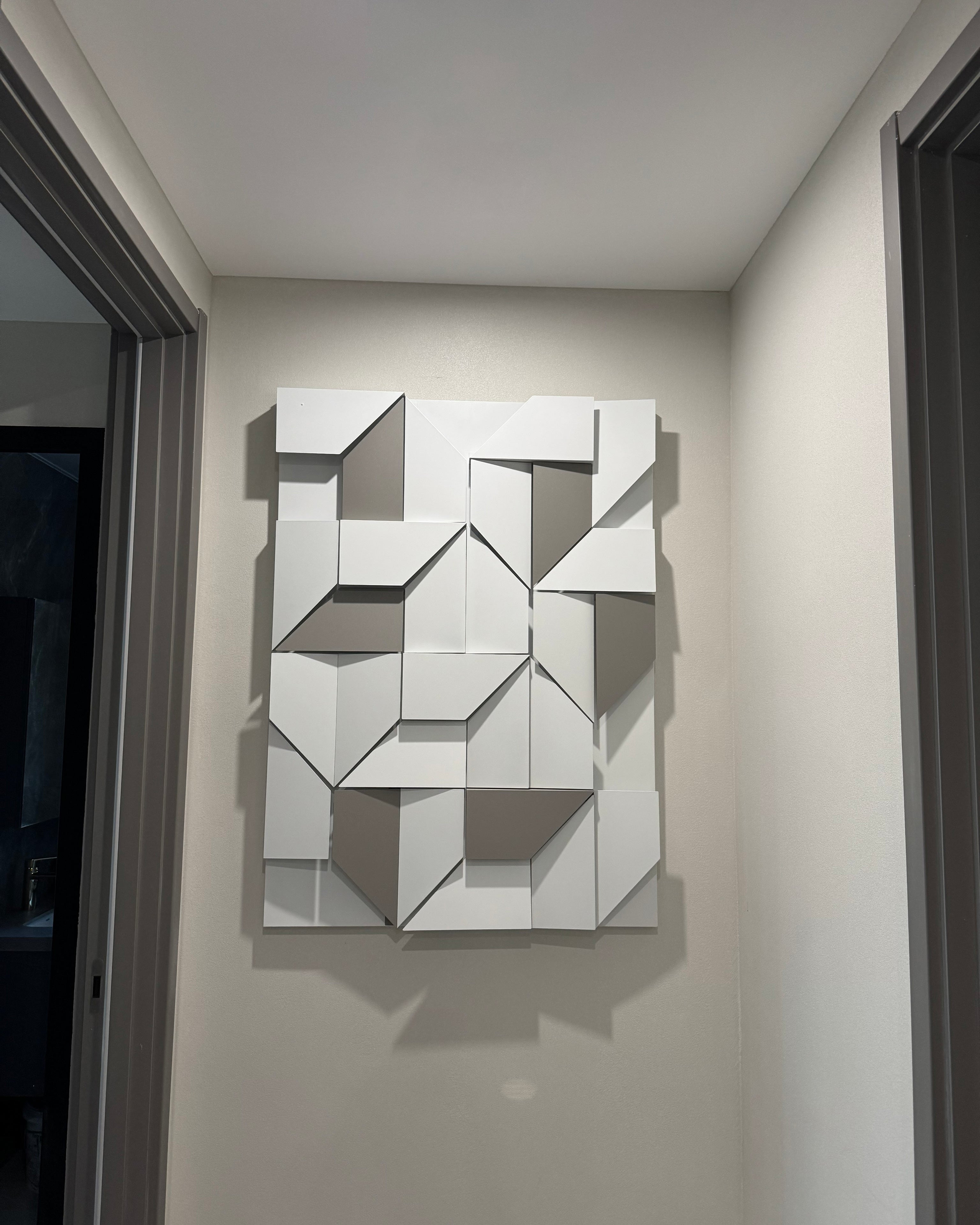 WOMO Appliques Murale Artistique Sculpturale Rectangulaire - WM6020