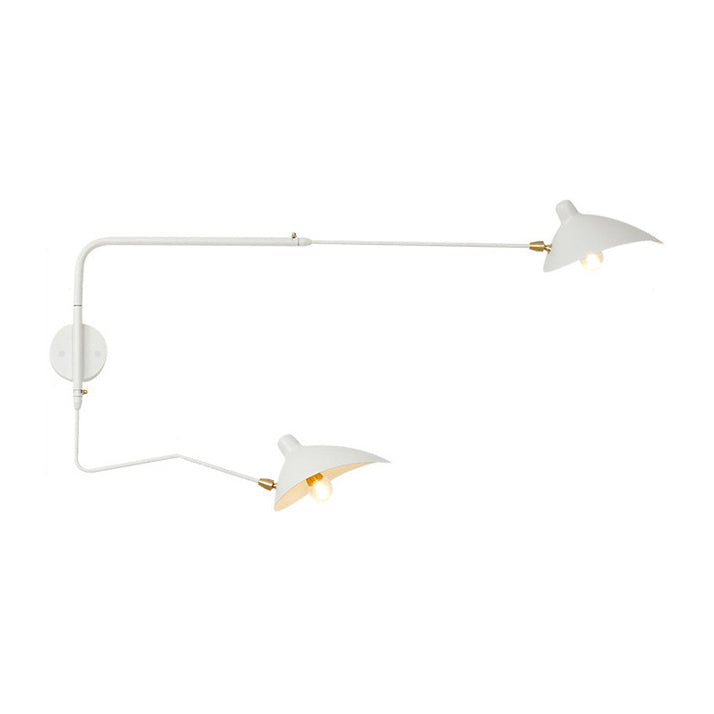 Applique murale pivotante à double bras WOMO-WM6024