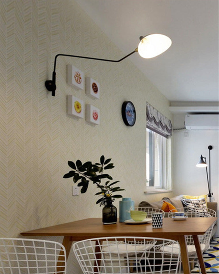 Applique murale pivotante à double bras WOMO-WM6024
