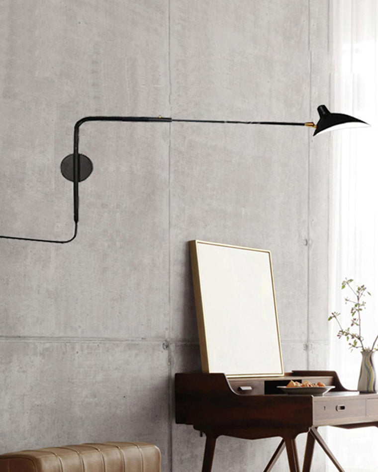 Applique murale pivotante à double bras WOMO-WM6024