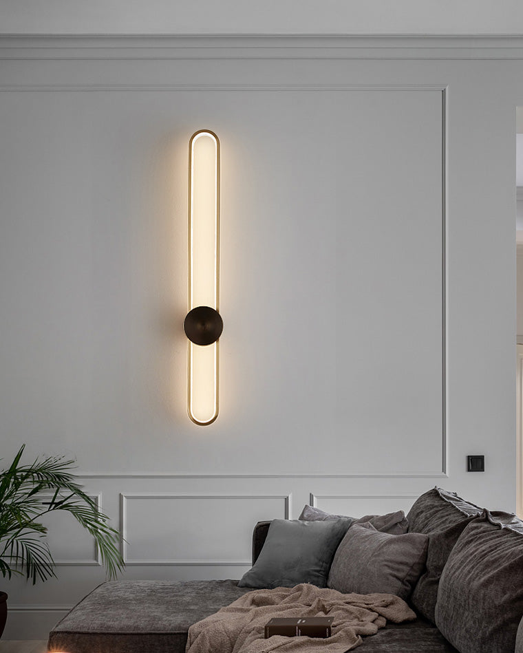 WOMO Appliques Murale LED Ovale Longue - WM6032