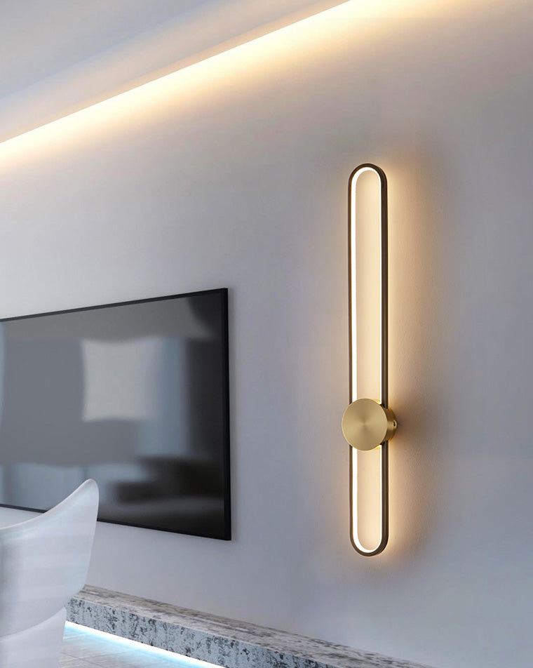 WOMO Appliques Murale LED Ovale Longue - WM6032