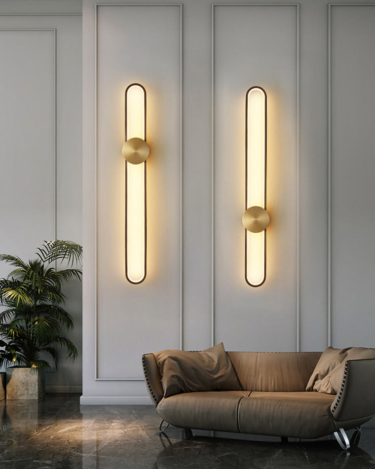 WOMO Appliques Murale LED Ovale Longue - WM6032