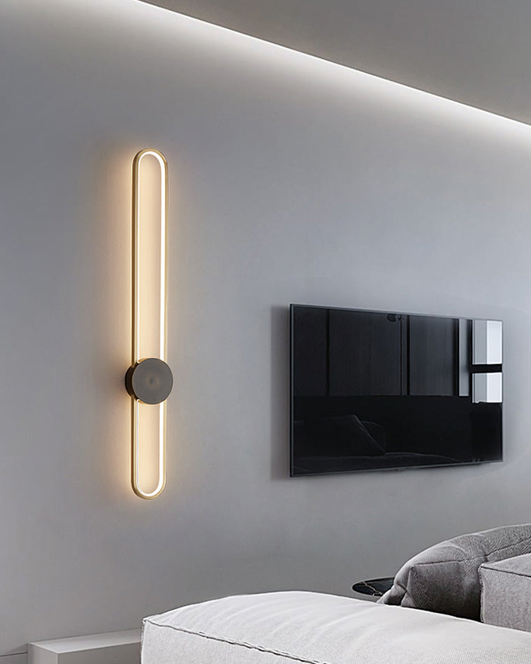 WOMO Appliques Murale LED Ovale Longue - WM6032