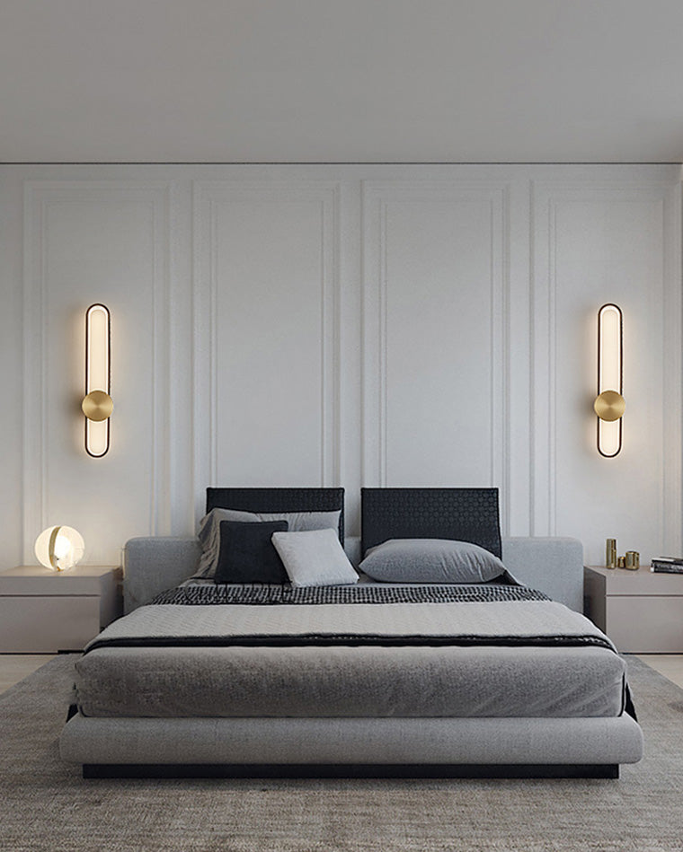 WOMO Appliques Murale LED Ovale Longue - WM6032
