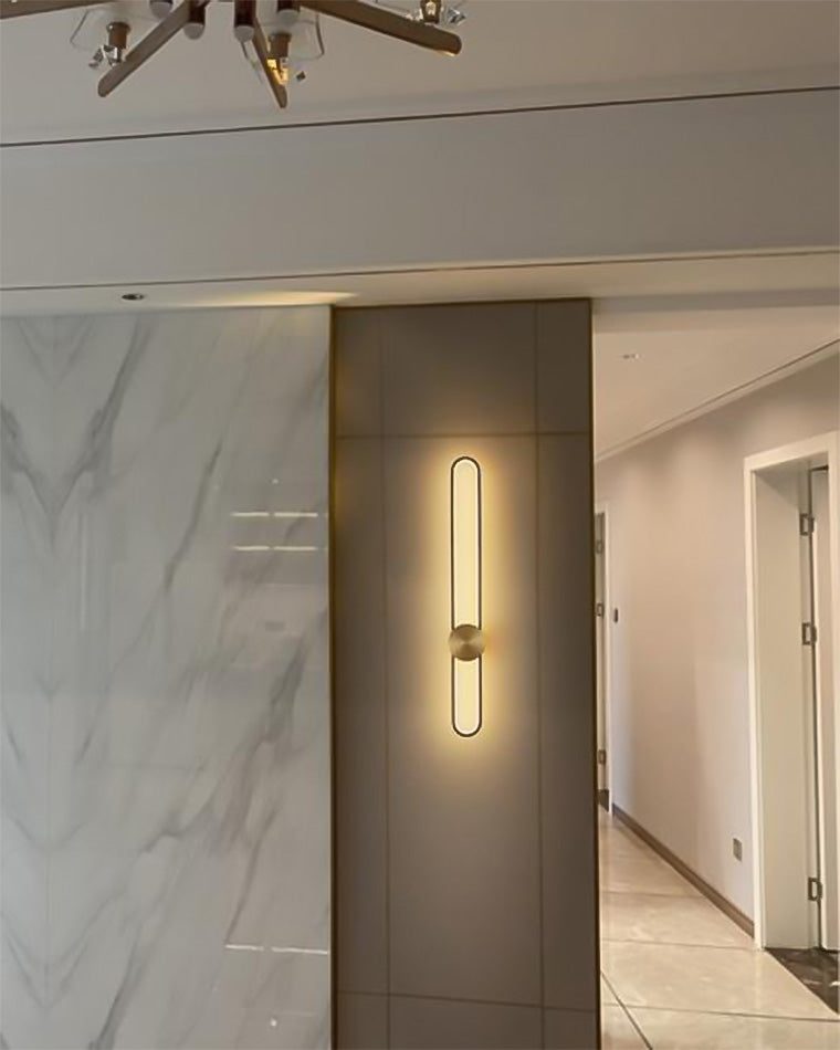 WOMO Appliques Murale LED Ovale Longue - WM6032