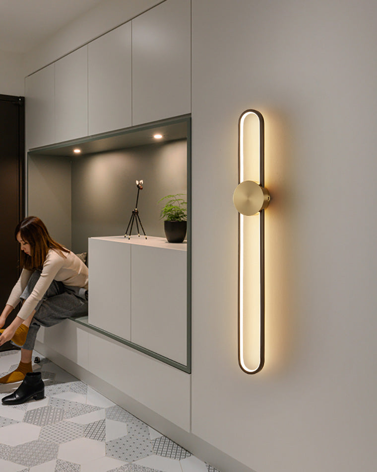 WOMO Appliques Murale LED Ovale Longue - WM6032
