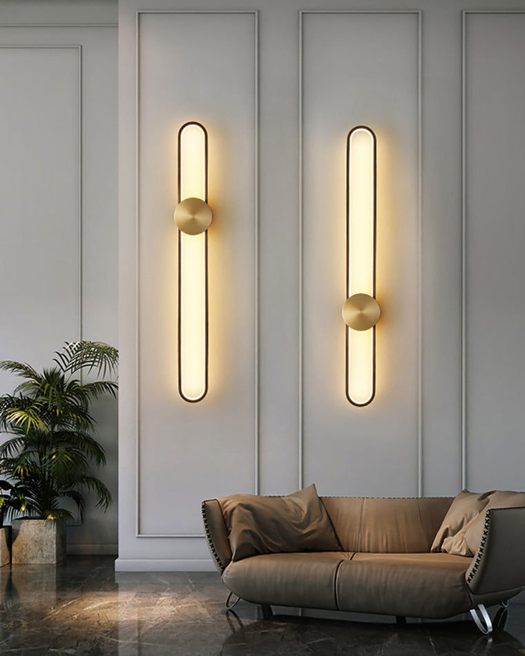 WOMO Appliques Murale LED Ovale Longue - WM6032