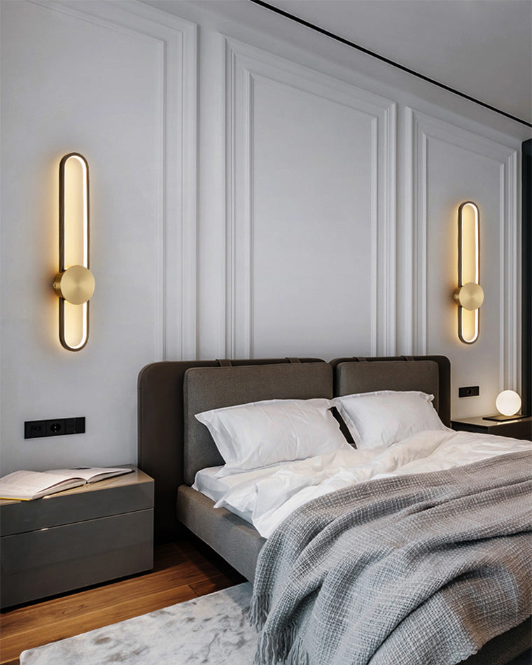 WOMO Appliques Murale LED Ovale Longue - WM6032