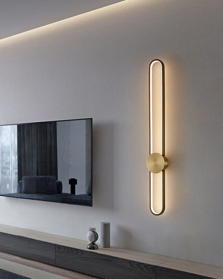 WOMO Appliques Murale LED Ovale Longue - WM6032