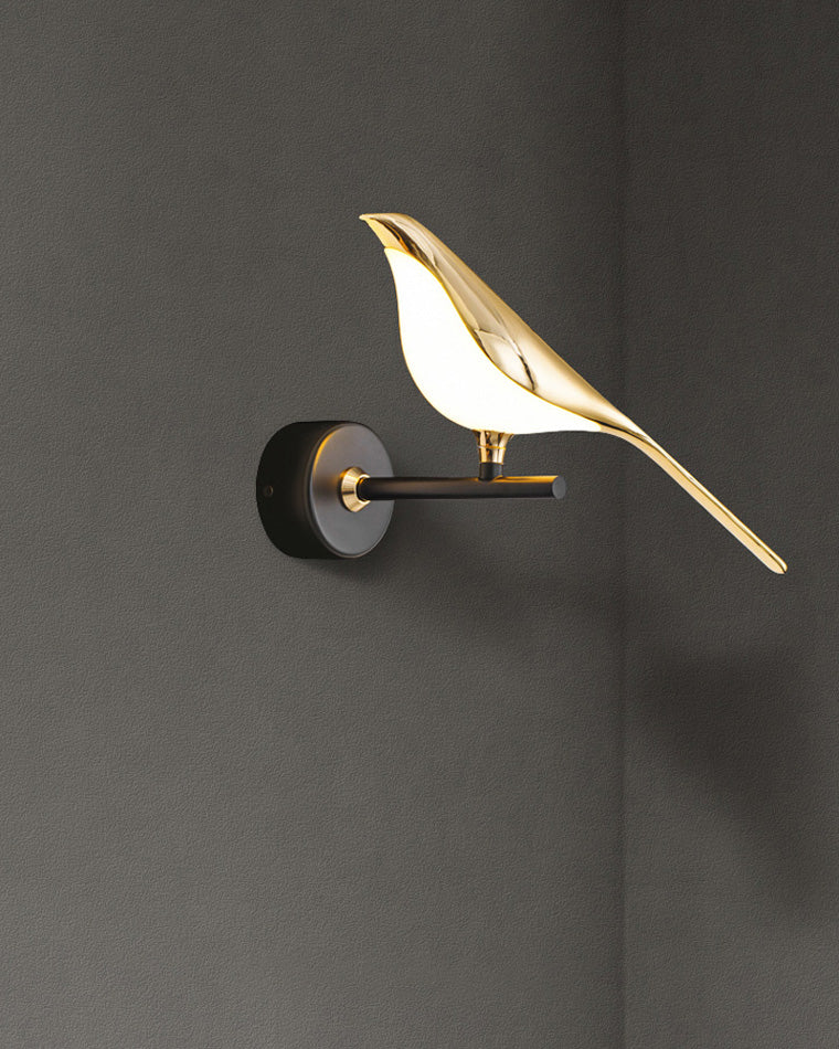 WOMO Appliques Murale Oiseaux Dorés - WM6033