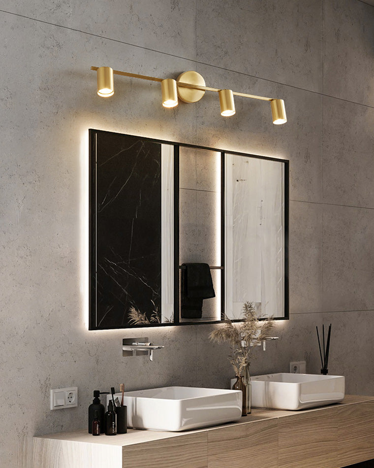 WOMO Appliques Murale de Salle de Bain à 3 Lumières pour Miroir - WM6039