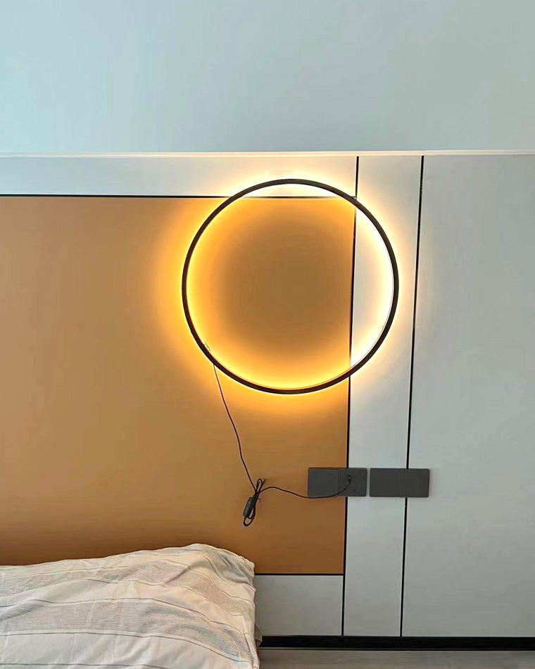 WOMO Grande Applique Murale À Accent Circulaire-WM6040