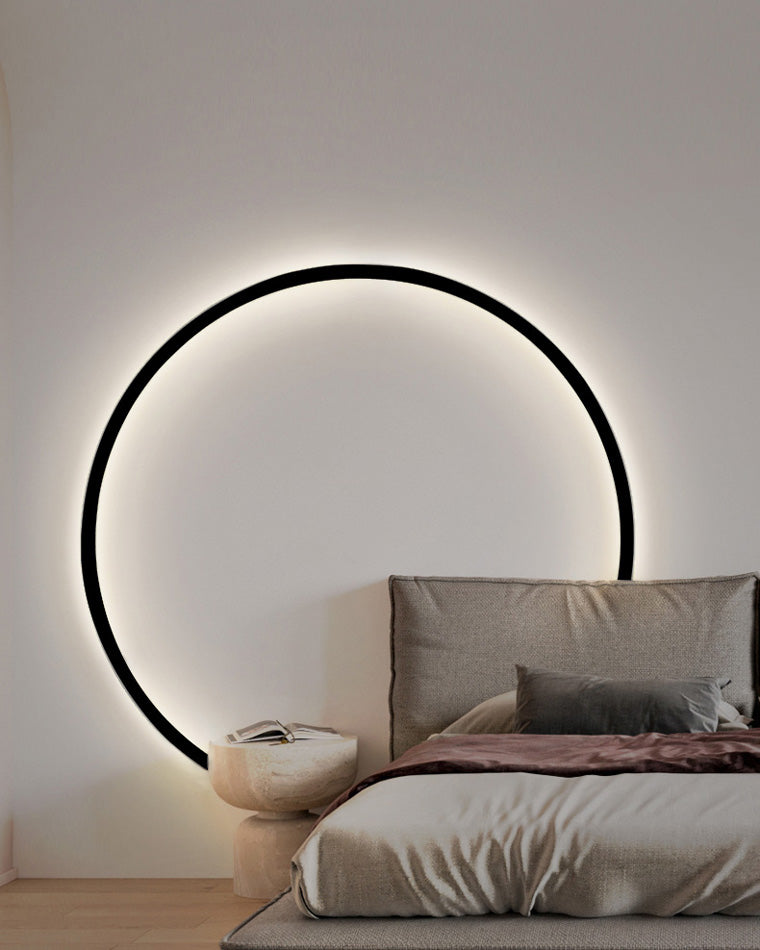 WOMO Grande Applique Murale À Accent Circulaire-WM6040