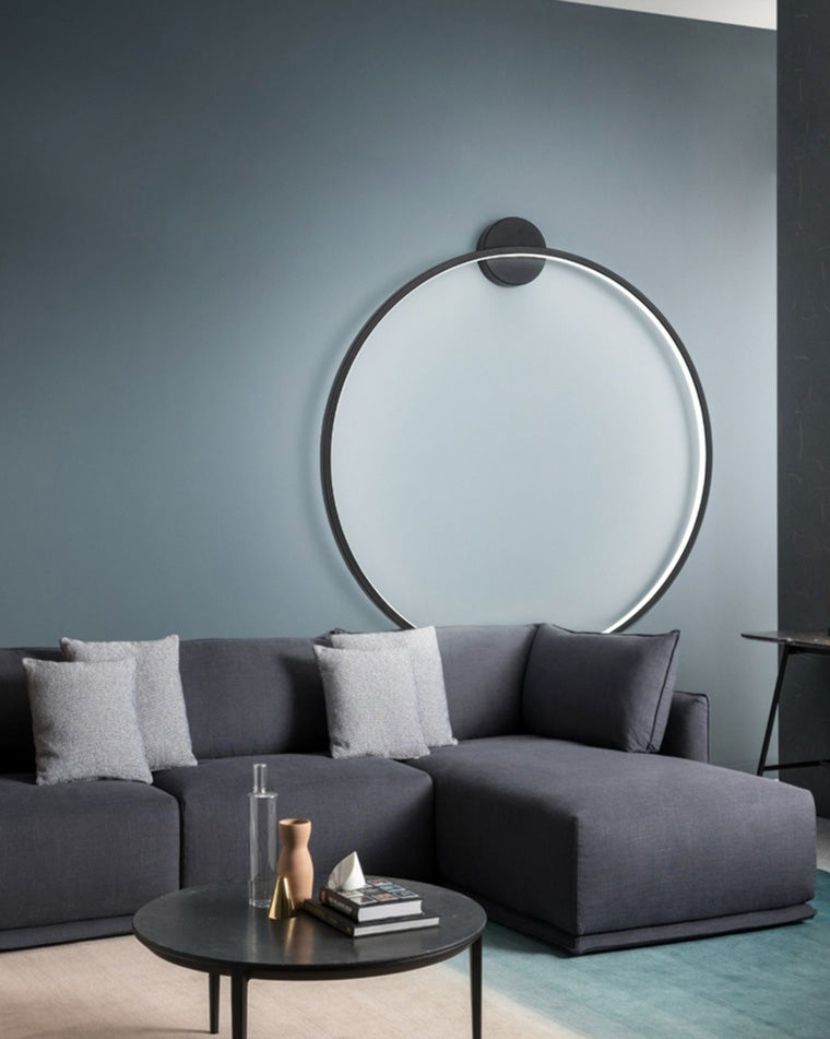 WOMO Grande Applique Murale À Accent Circulaire-WM6040