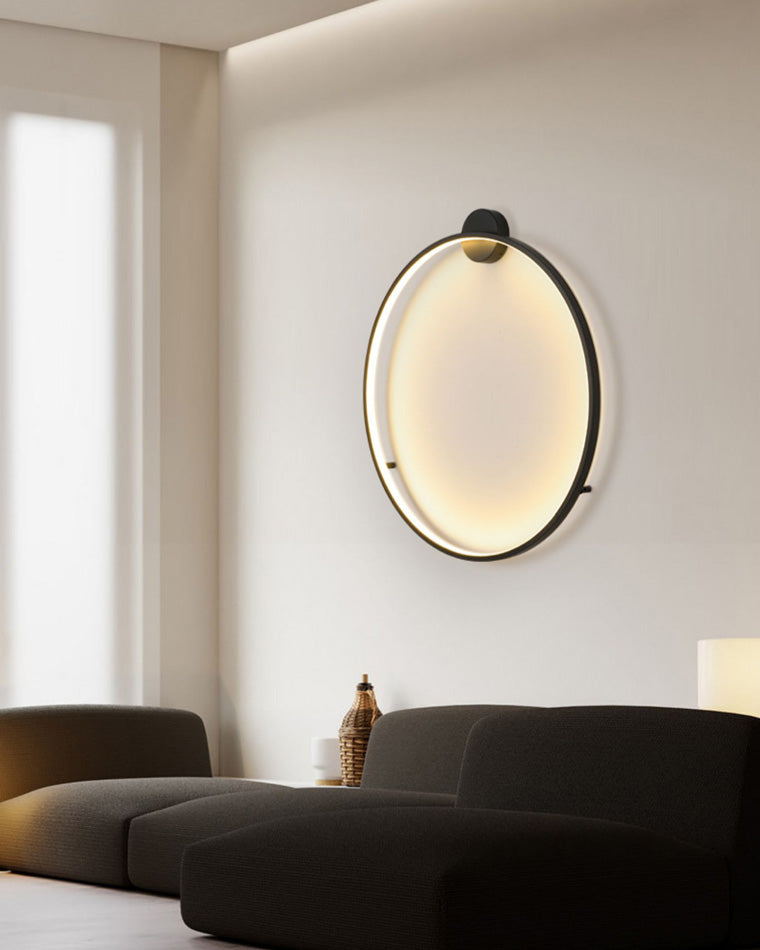 WOMO Grande Applique Murale À Accent Circulaire-WM6040