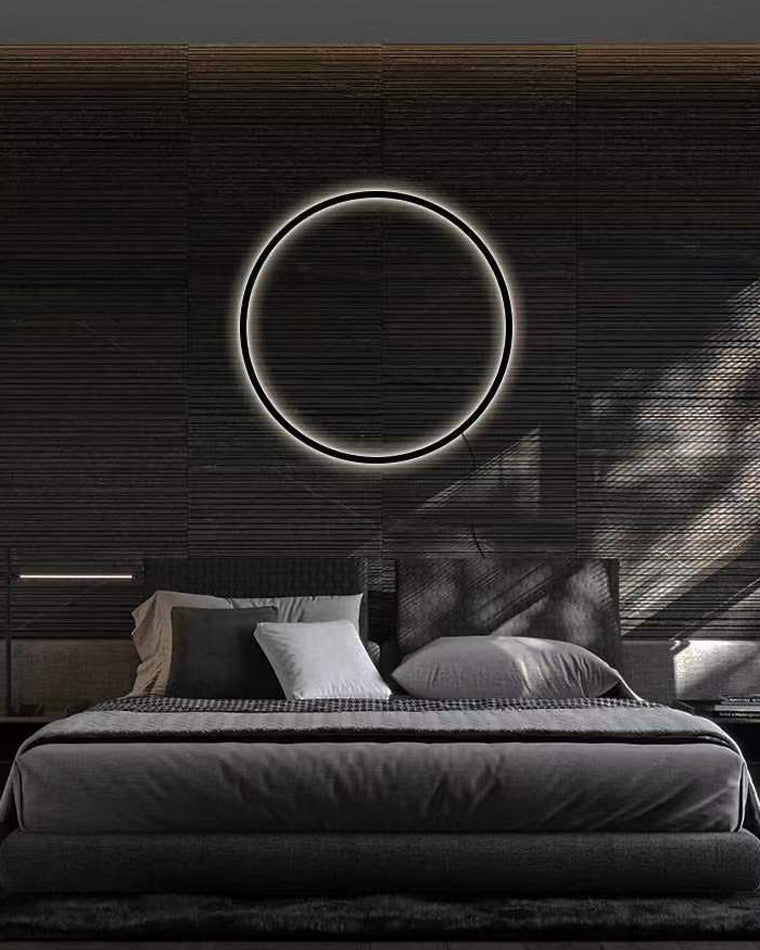 WOMO Grande Applique Murale À Accent Circulaire-WM6040