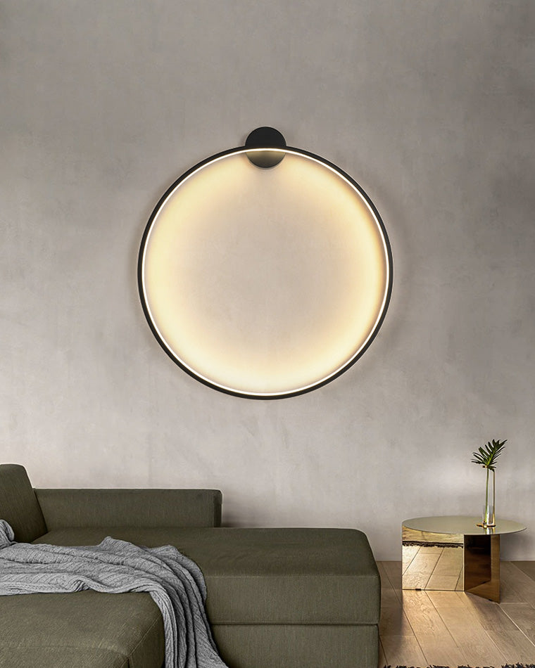 WOMO Grande Applique Murale À Accent Circulaire-WM6040