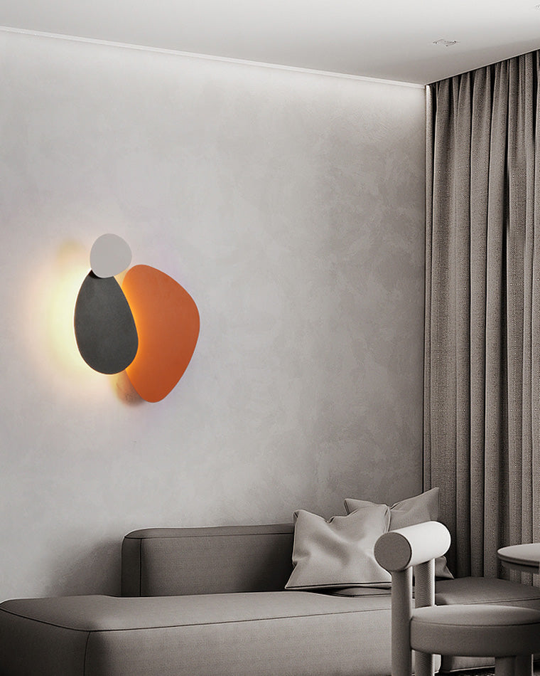 WOMO Appliques Murale Artistique Sculpturale Colorée - WM6079