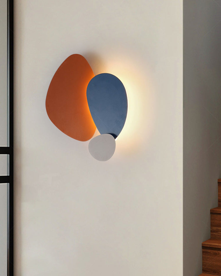 WOMO Appliques Murale Artistique Sculpturale Colorée - WM6079