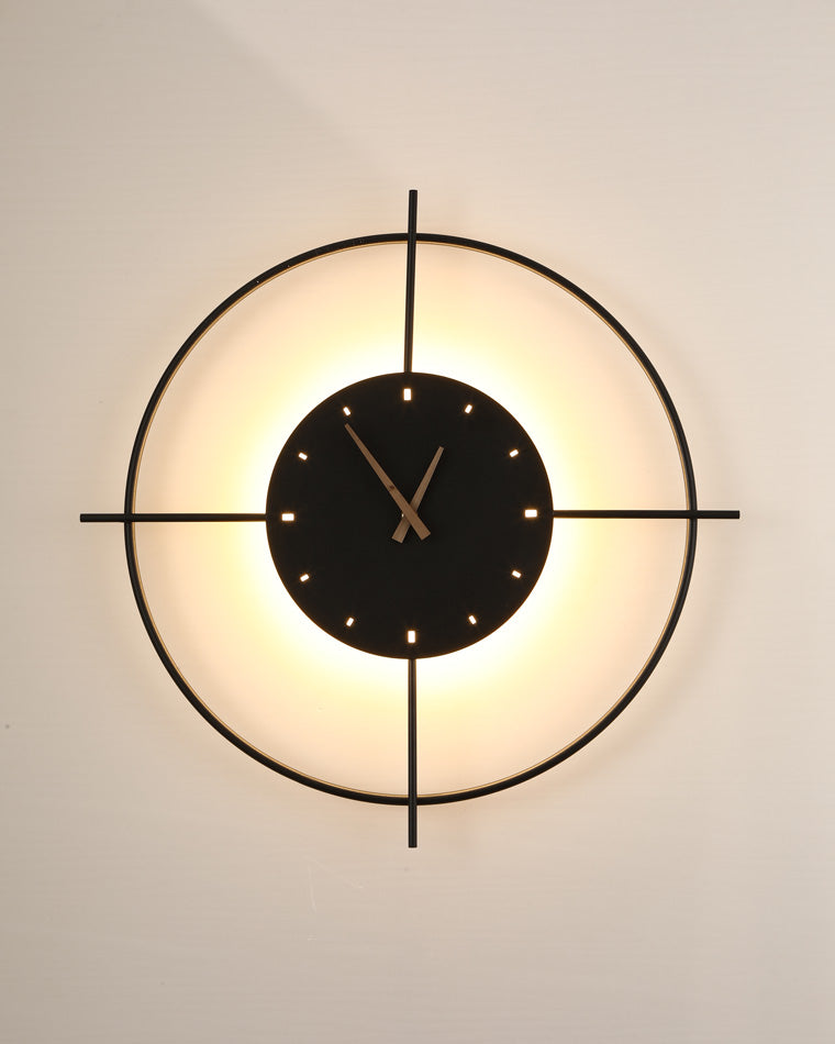 Horloge murale WOMO avec lumière LED-WM6085